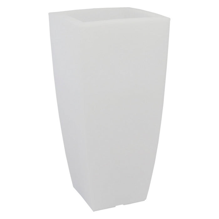 vaso quadro 'stilo lamp' cm 33 x 33 x h 70 lt15 ghia/luc.bia cod:ferx.6126850nlm