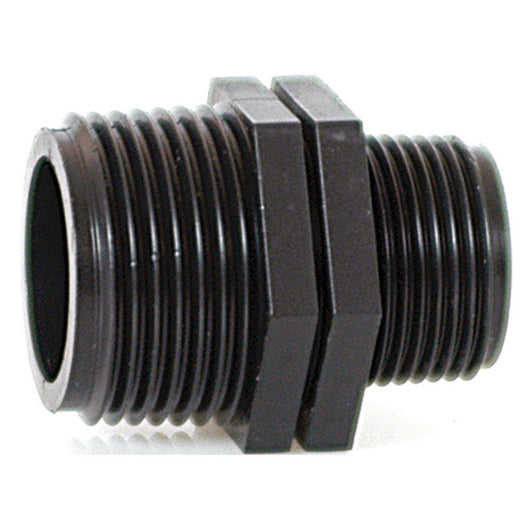 nipplo ridotto in polipropilene pn10 11/4 x 3/4 cod:ferx.6151568nlm