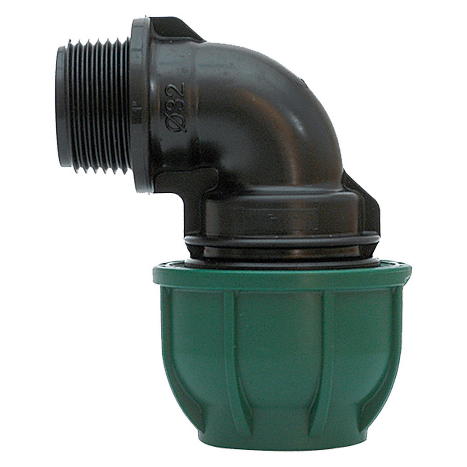 gomito a 90â° con derivazione maschio ã˜ 25 x 3/4 - pn 12,5 cod:ferx.2014430nlm