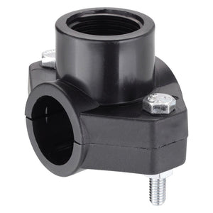 presa a staffa in polipropilene ã˜ 50 x 1 (2 bulloni) cod:ferx.201456nlm