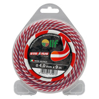 filo professionale silenziato 'stratus' tondo elicoidale mm 4,0 mt 9 cod:ferx.6208169nlm