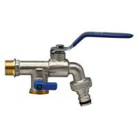 rubinetto con presa supplementare 1/2x3/4 cod:ferx.6042200nlm