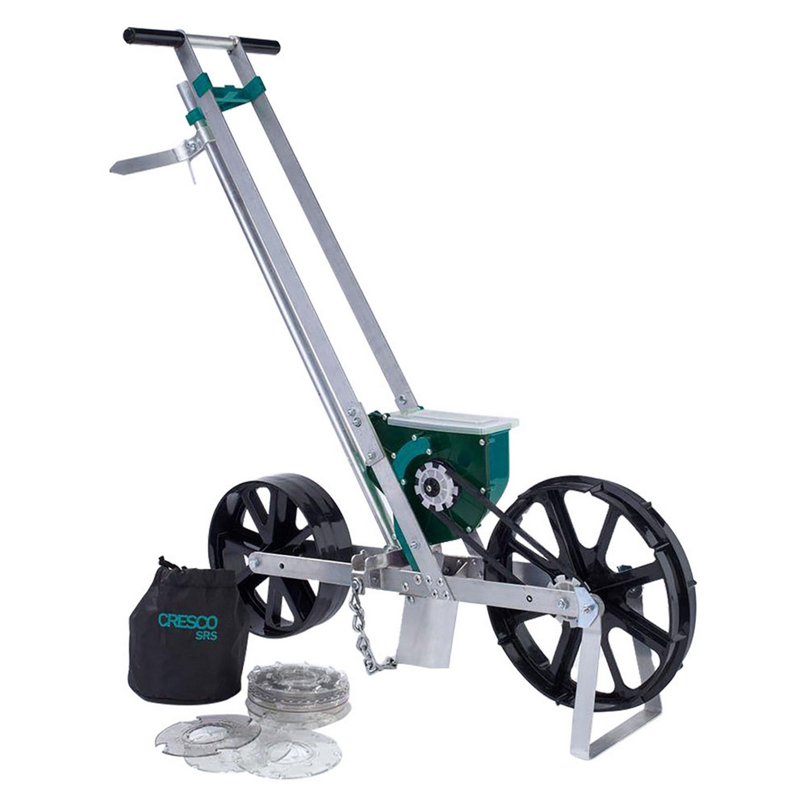 seminatrice manuale monofila a dischi 'cresco' con 10 dischi cod:ferx.6068734nlm