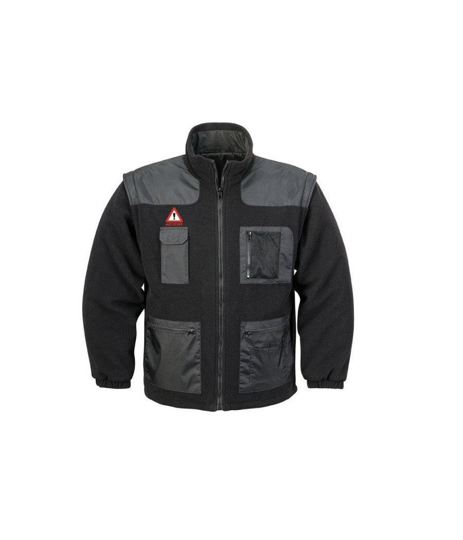 Giacca 4 Usi Multitasche, Reversibile Con Maniche Asportabili 106ns     M    