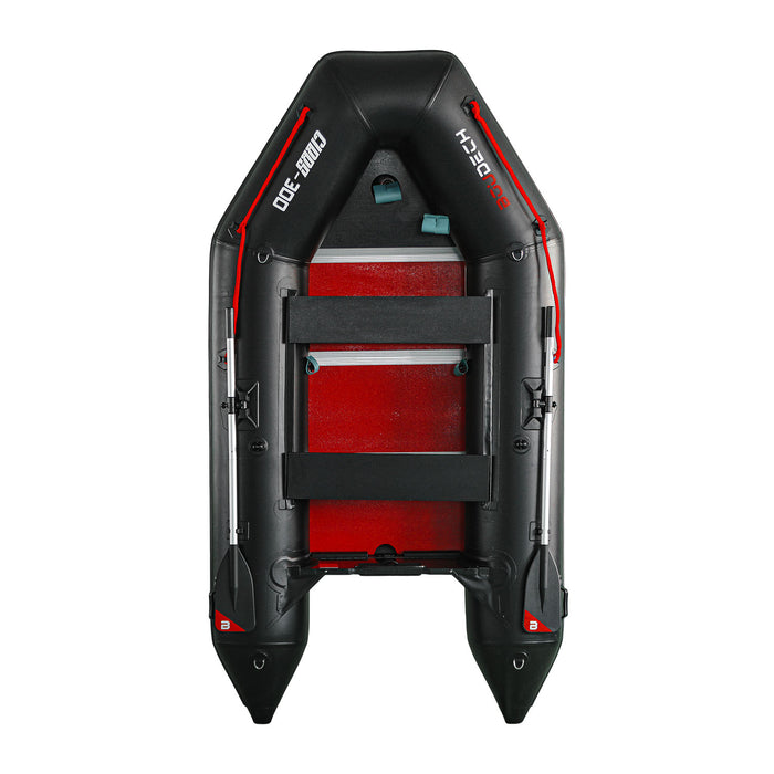 Gibbs 300 - Gommone 300X150 Con 4 Camere D'Aria E Pavimento In Legno Sintetico