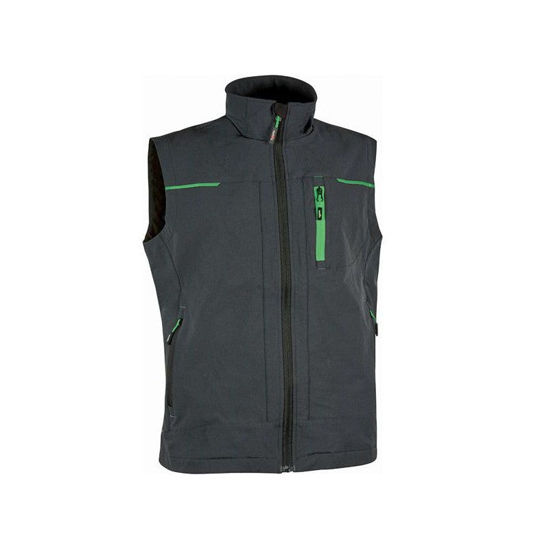 Gilet Asphalt Grey Green L Saturn Upower
