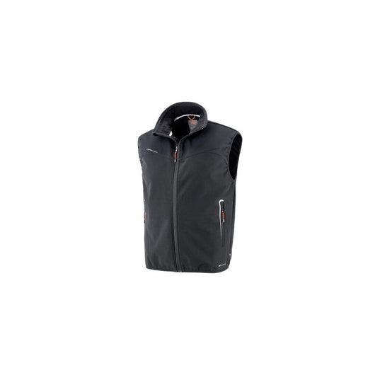 Gilet Jackson softshell nero taglia L – micropile interno e dettagli riflettenti