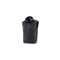 Gilet Jackson softshell nero taglia XXL – antivento con interno caldo e rifrangente