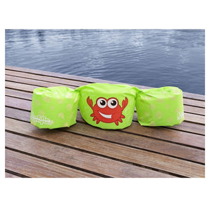 Trade Shop - Gilet Salvagente Per Bambini Design Granchio Giubbotto Galleggiante Con Braccioli 90137 -