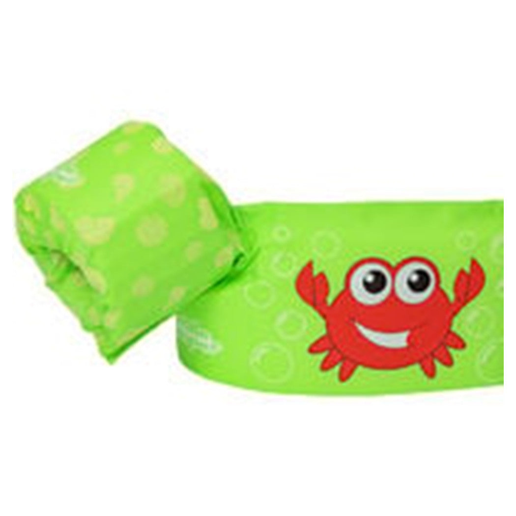 Trade Shop - Gilet Salvagente Per Bambini Design Granchio Giubbotto Galleggiante Con Braccioli 90137 -