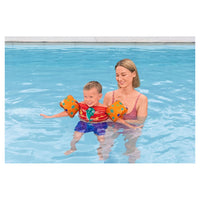 Trade Shop - Gilet Salvagente Per Bambini Design Tricheco Giubbotto Galleggiante Con Braccioli 90139 -