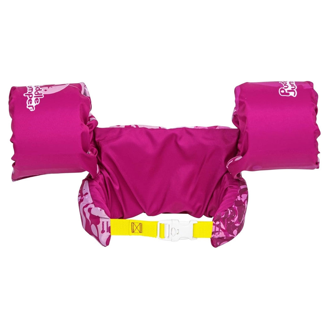 Trade Shop - Gilet Salvagente Per Bambini Fiori Tropicali Giubbotto Galleggiante Con Braccioli 90144 -