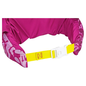 Trade Shop - Gilet Salvagente Per Bambini Fiori Tropicali Giubbotto Galleggiante Con Braccioli 90144 -