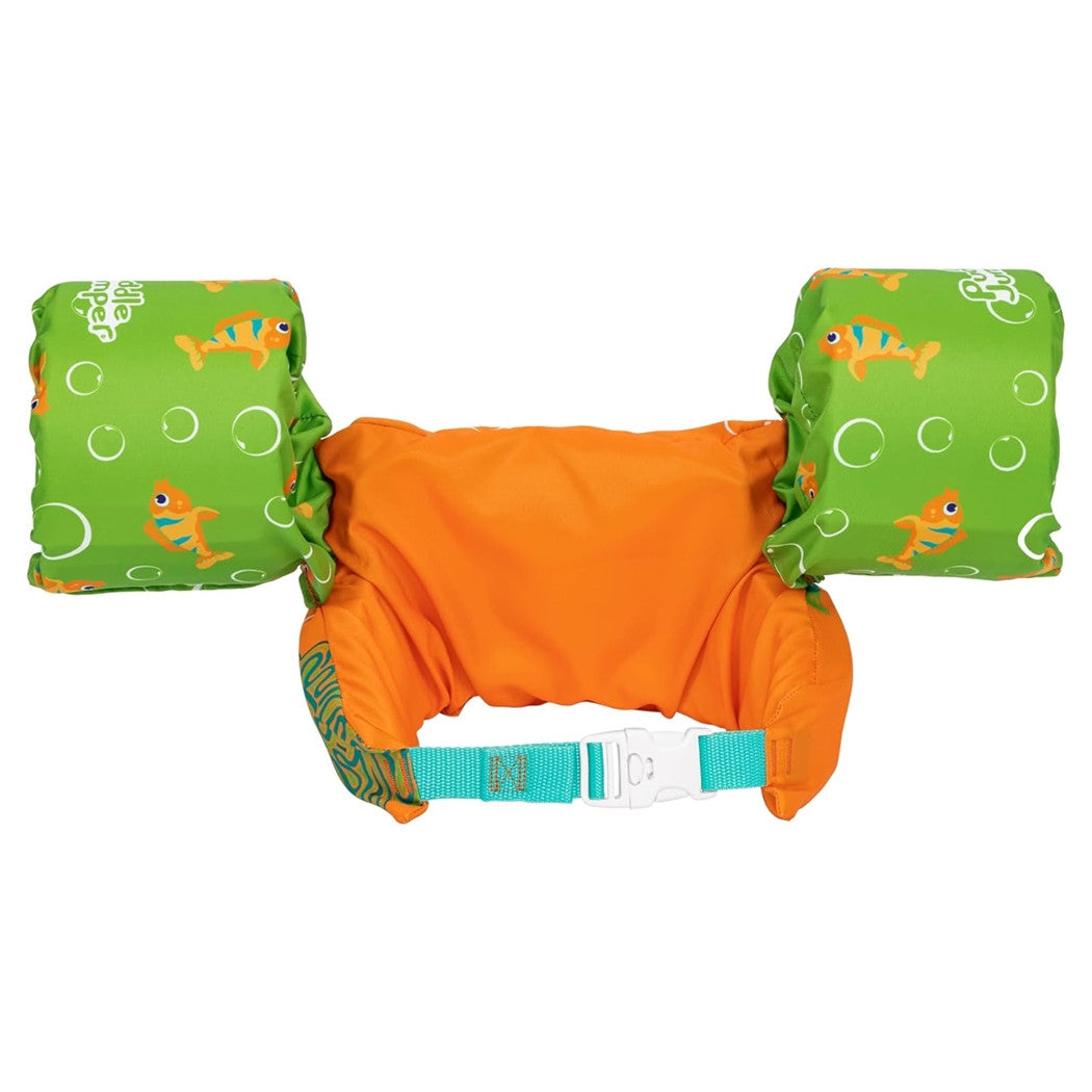 Trade Shop - Gilet Salvagente Per Bambini Tartaruga Marina Giubbotto Galleggiante Con Braccioli 90145 -