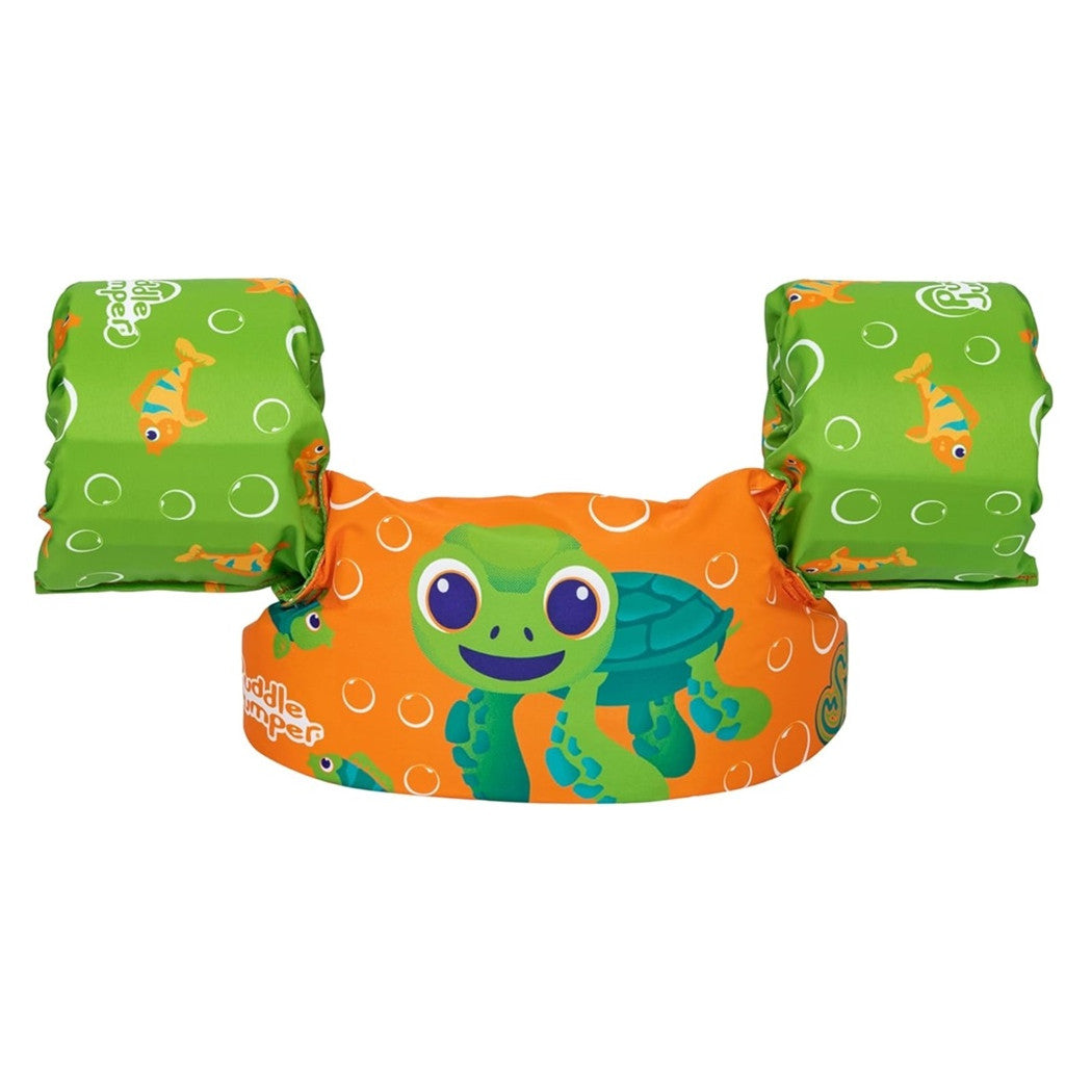 Trade Shop - Gilet Salvagente Per Bambini Tartaruga Marina Giubbotto Galleggiante Con Braccioli 90145 -