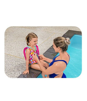 Trade Shop - Gilet Salvagente Trainer Giubbotto Con Cuscinetti In Schiuma Per Bambini 32177 -