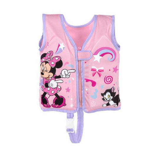 Trade Shop - Gilet Salvagente Trainer Minnie Con Cuscinetti In Schiuma Bambine 3-6 Anni 9101g -