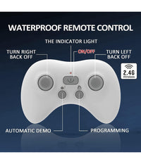 Giocattolo Devilfish Telecomandato Squalo 2.4g Rc Subacqueo Piscina Bambini Estate         