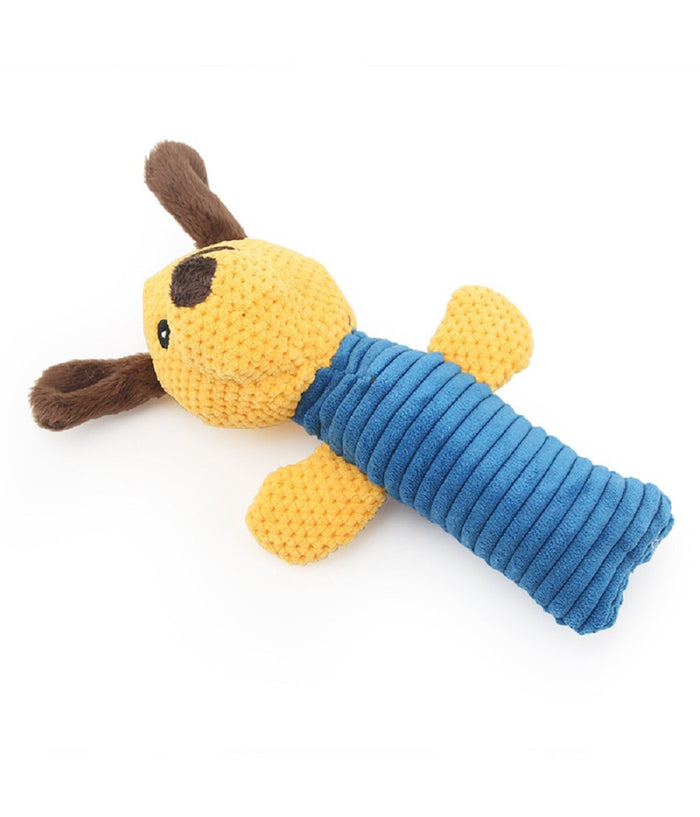 Giocattolo Per Cani Forma Animale Peluche Cigolante Morso Masticare 20 Cm 53771         