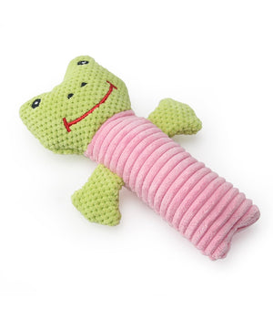 Giocattolo Per Cani Forma Animale Peluche Cigolante Morso Masticare 20 Cm 53771         