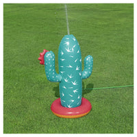 Trade Shop - Gioco Acquatico Gonfiabile Cactus Oasis Spruzza Acqua Per Bambini 74x56x104cm 52733 -