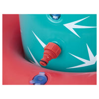 Trade Shop - Gioco Acquatico Gonfiabile Cactus Oasis Spruzza Acqua Per Bambini 74x56x104cm 52733 -