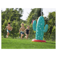 Trade Shop - Gioco Acquatico Gonfiabile Cactus Oasis Spruzza Acqua Per Bambini 74x56x104cm 52733 -