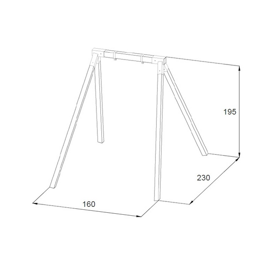 Gioco Altalena Singola Losa