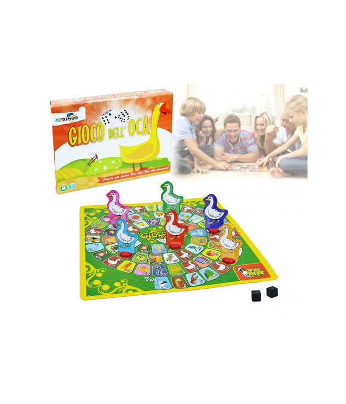 Gioco Da Tavolo Il Gioco Dell'oca Con Dadi E Pedine Edizione Cigioki 3+         