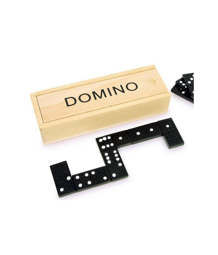 Gioco Da Tavolo Società  Domino Con Scatola In Legno Giochi Di Carte         