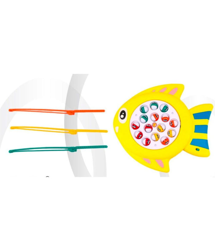 Gioco Della Pesca Con Musica E Suoni Gioco Da Tavolo Per 3 Giocatori 15 Pesci         