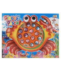 Gioco Di Societa' Da Tavolo Gioco Della Pesca Granchio 16 Pesci Con Suoni Reali         