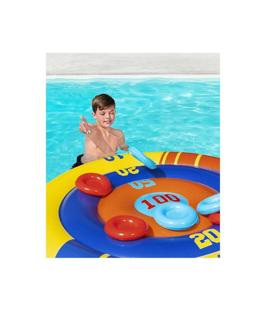 Gioco Galleggiante Gonfiabile Rotondo Disc Champion Frisbee à¸140cm Piscina 52566         