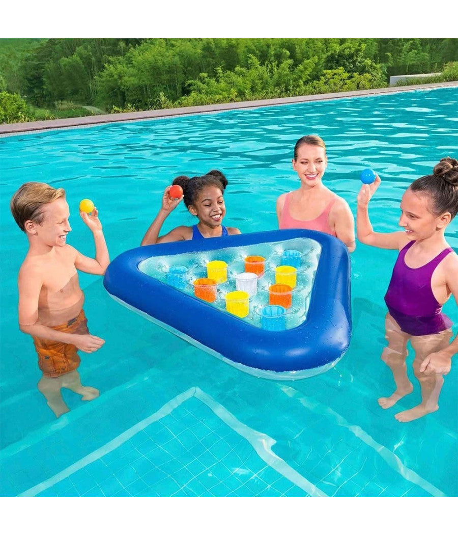 Gioco Galleggiante Pong Gonfiabile Bambini Piscina Estate Palle 105x97cm 52560         