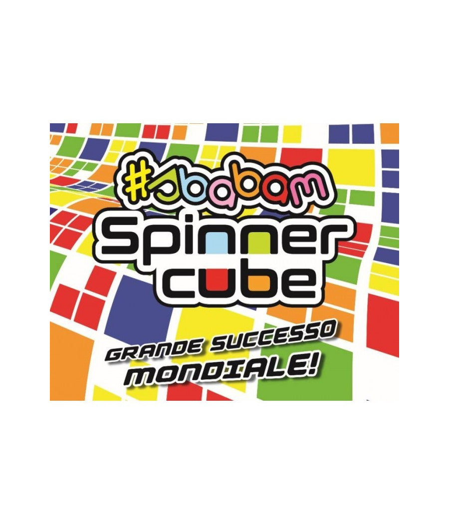 Gioco Giocattolo Cubo Di Rubik Ruotante Fidget Finger Spinner Ruota A 360° 3+         