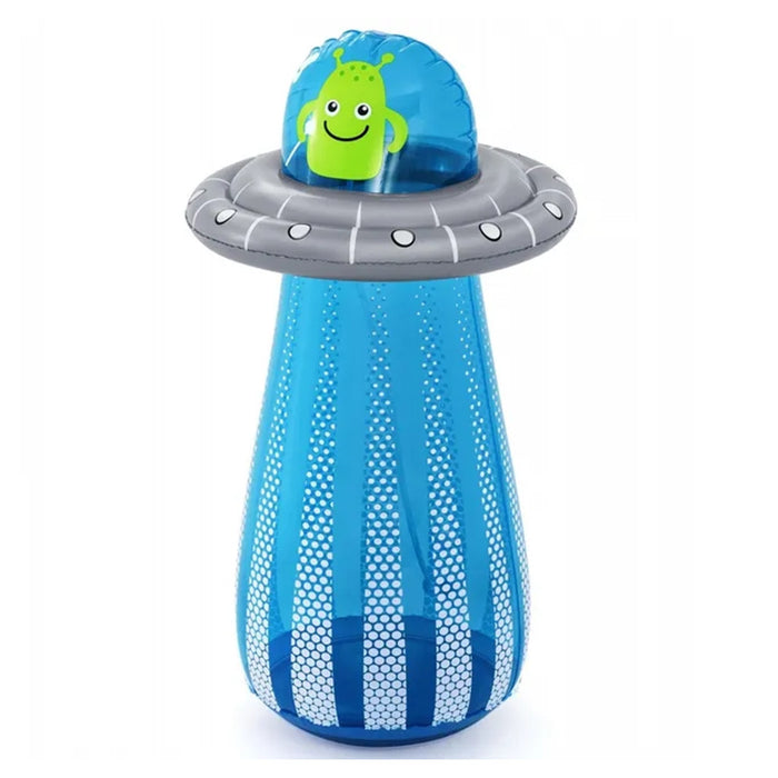 Trade Shop - Gioco Gonfiabile Spruzza Acqua Pungiball Sempreimpiedi Ufo Blaster 61x119cm Bambini 52731 -