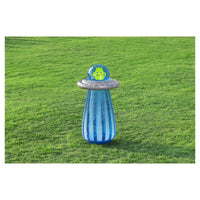 Trade Shop - Gioco Gonfiabile Spruzza Acqua Pungiball Sempreimpiedi Ufo Blaster 61x119cm Bambini 52731 -