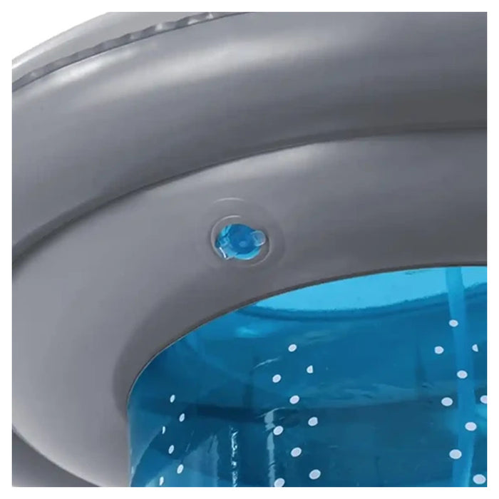 Trade Shop - Gioco Gonfiabile Spruzza Acqua Pungiball Sempreimpiedi Ufo Blaster 61x119cm Bambini 52731 -