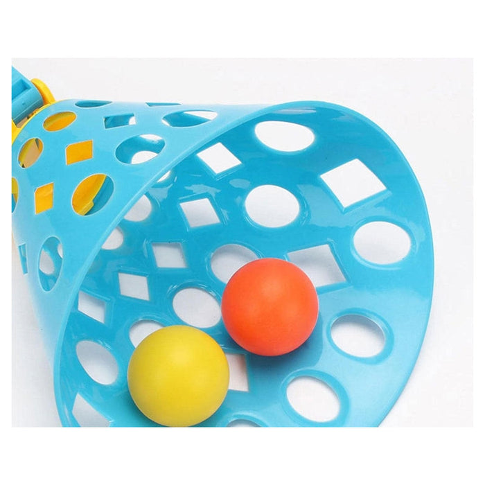 Trade Shop - Gioco Lancia Prendi Pallina Cestino Con Palle Giocattoli Per Bambini Colorati 6717032 -