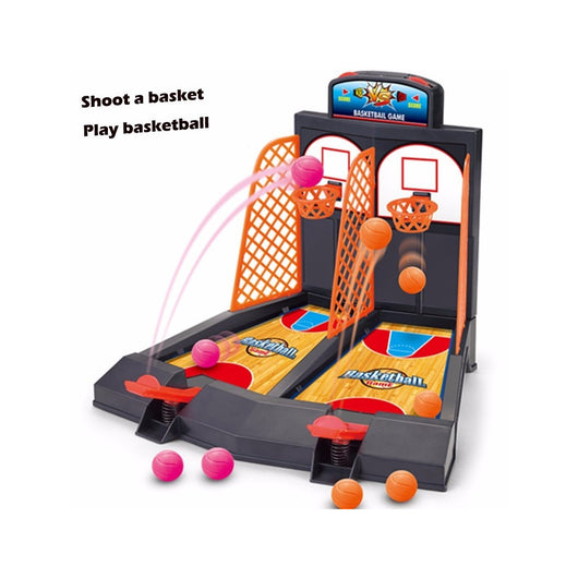 Trade Shop - Gioco Mini Basket Per Dita Canestro Da Tavolo Pallacanestro Bambini Giocattolo -