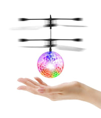 Gioco Palla Sfera Volante Giocattolo Mini Elicottero Aircraft Luminoso Flying         