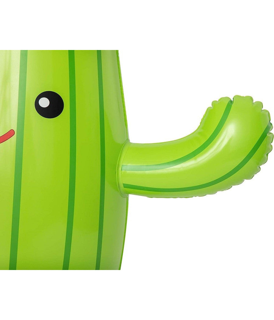 Trade Shop - Gioco Spruzza Acqua A Forma Di Cactus Per Bambini 2 Anni+ 105x60 Cm Estate 52381 -        