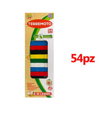 Gioco Terremoto In Legno Colorato Gioco Per Bambini Educativo Abilità  Età  3+         