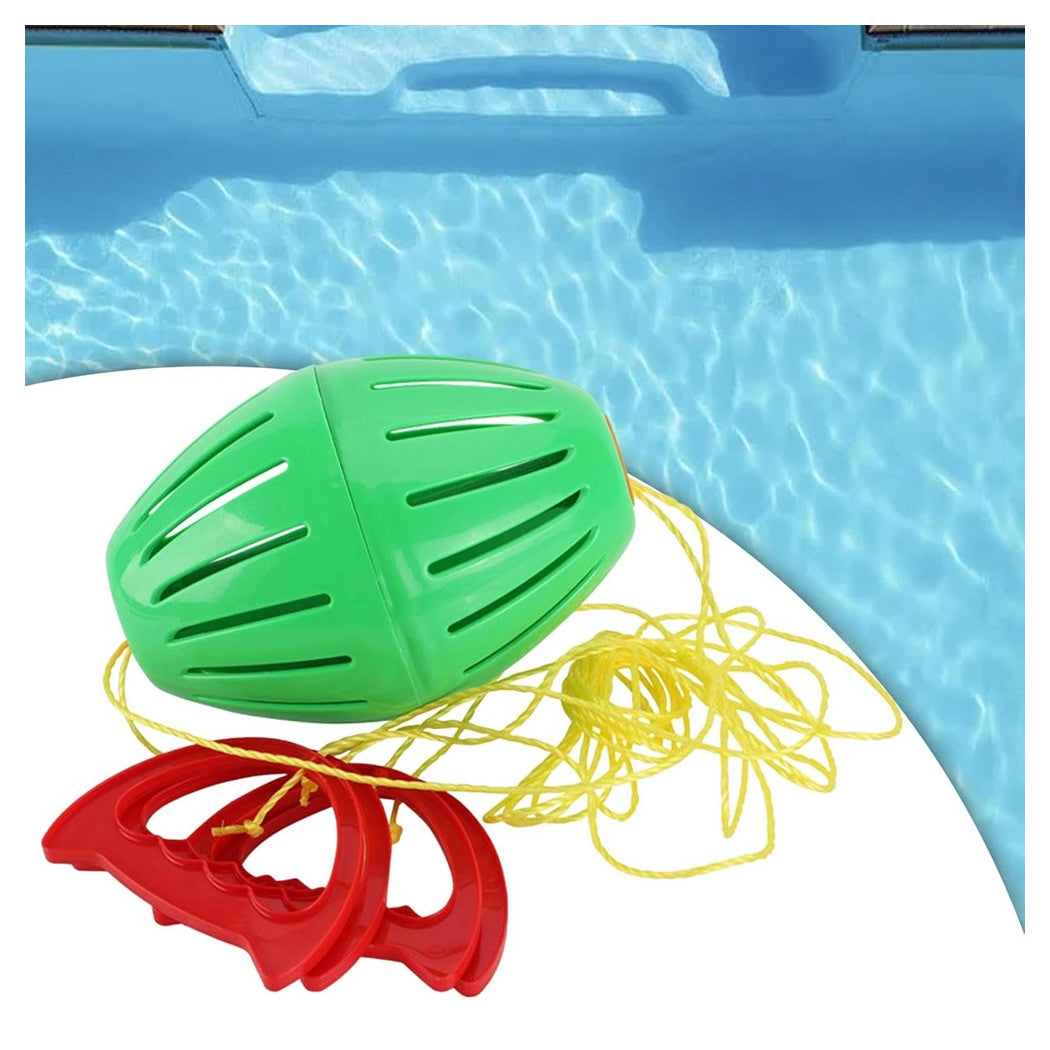 Trade Shop - Gioco Tira La Palla Scorrevole 2 Maniglie In Plastica Bambini Giocattolo Estate 6563173 -