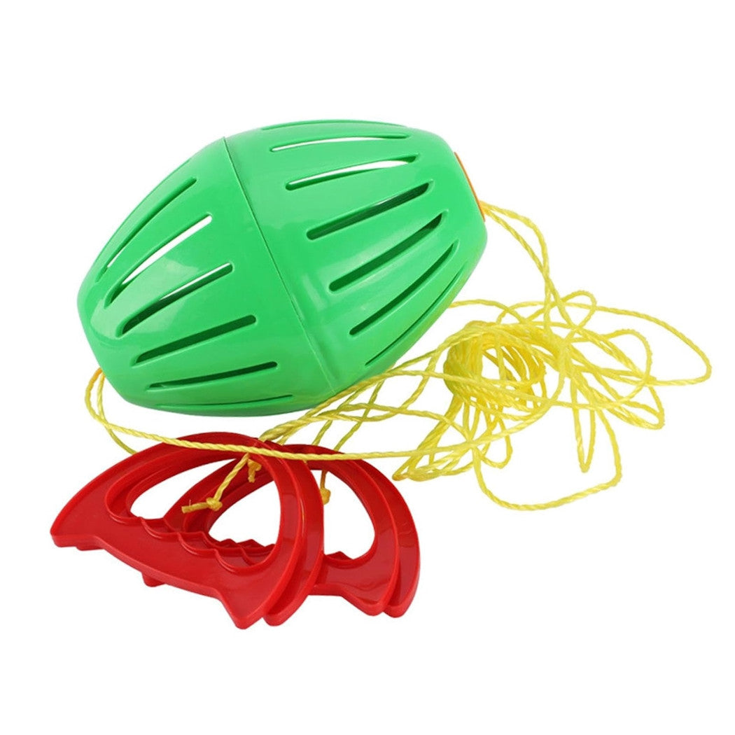 Trade Shop - Gioco Tira La Palla Scorrevole 2 Maniglie In Plastica Bambini Giocattolo Estate 6563173 -