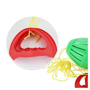 Trade Shop - Gioco Tira La Palla Scorrevole 2 Maniglie In Plastica Bambini Giocattolo Estate 6563173 -