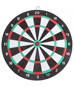 Gioco Tirassegno Tiro Al Bersaglio Con 2 Freccette Dart Board Sport Game 24 Cm         
