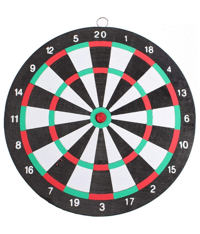 Gioco Tirassegno Tiro Al Bersaglio Con 2 Freccette Dart Board Sport Game 24 Cm         
