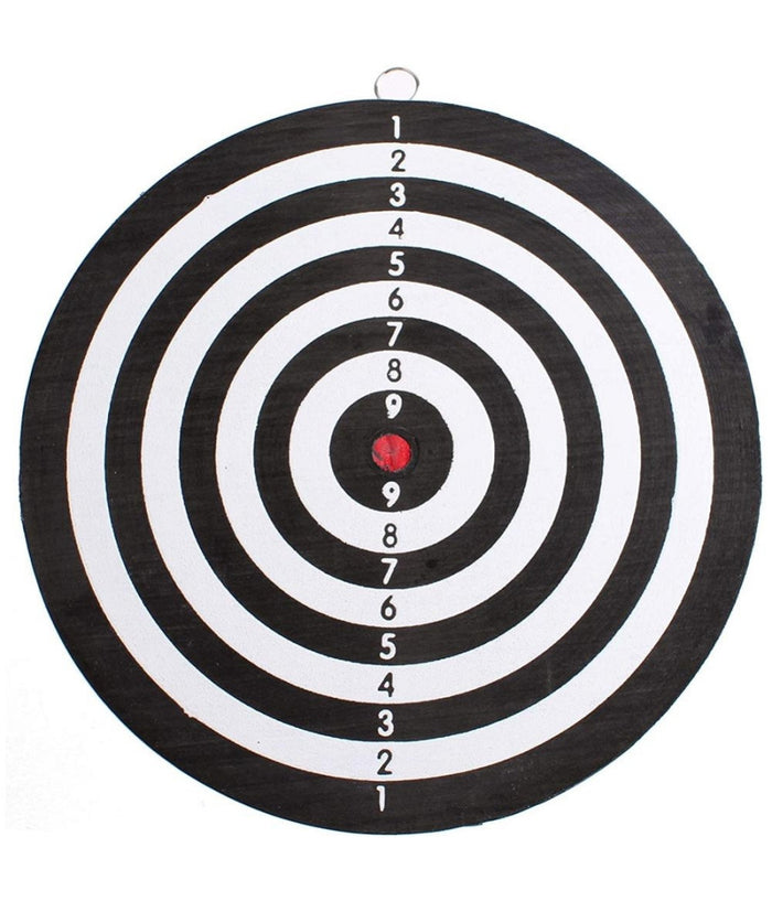 Gioco Tirassegno Tiro Al Bersaglio Con 2 Freccette Dart Board Sport Game 24 Cm         