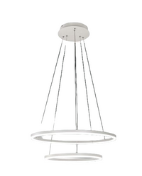 Lampadario a sospensione GIOTTO a led 52W bianco 3508-45-102 Fabas Luce